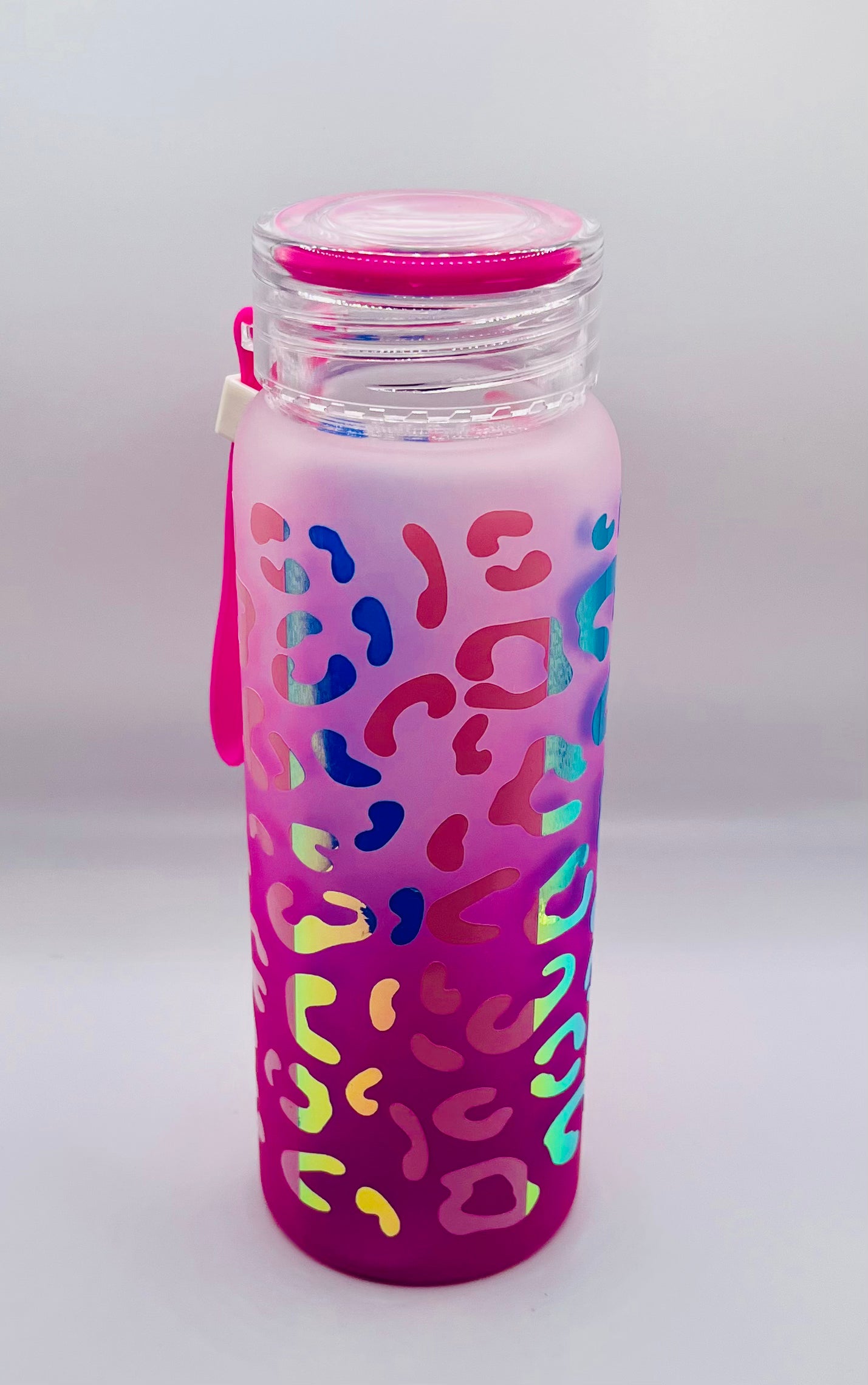 189-Glass water bottle