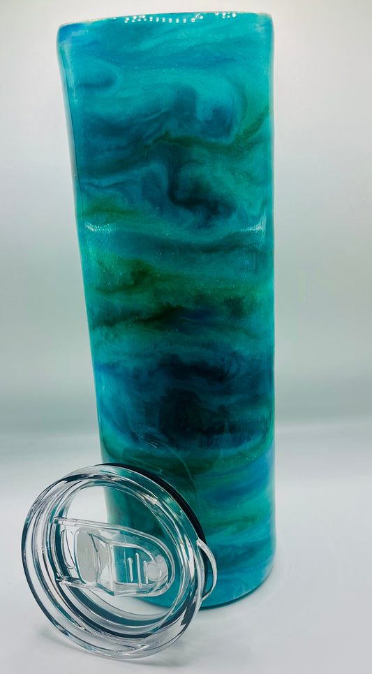 180-30oz Alcohol Ink Tumbler