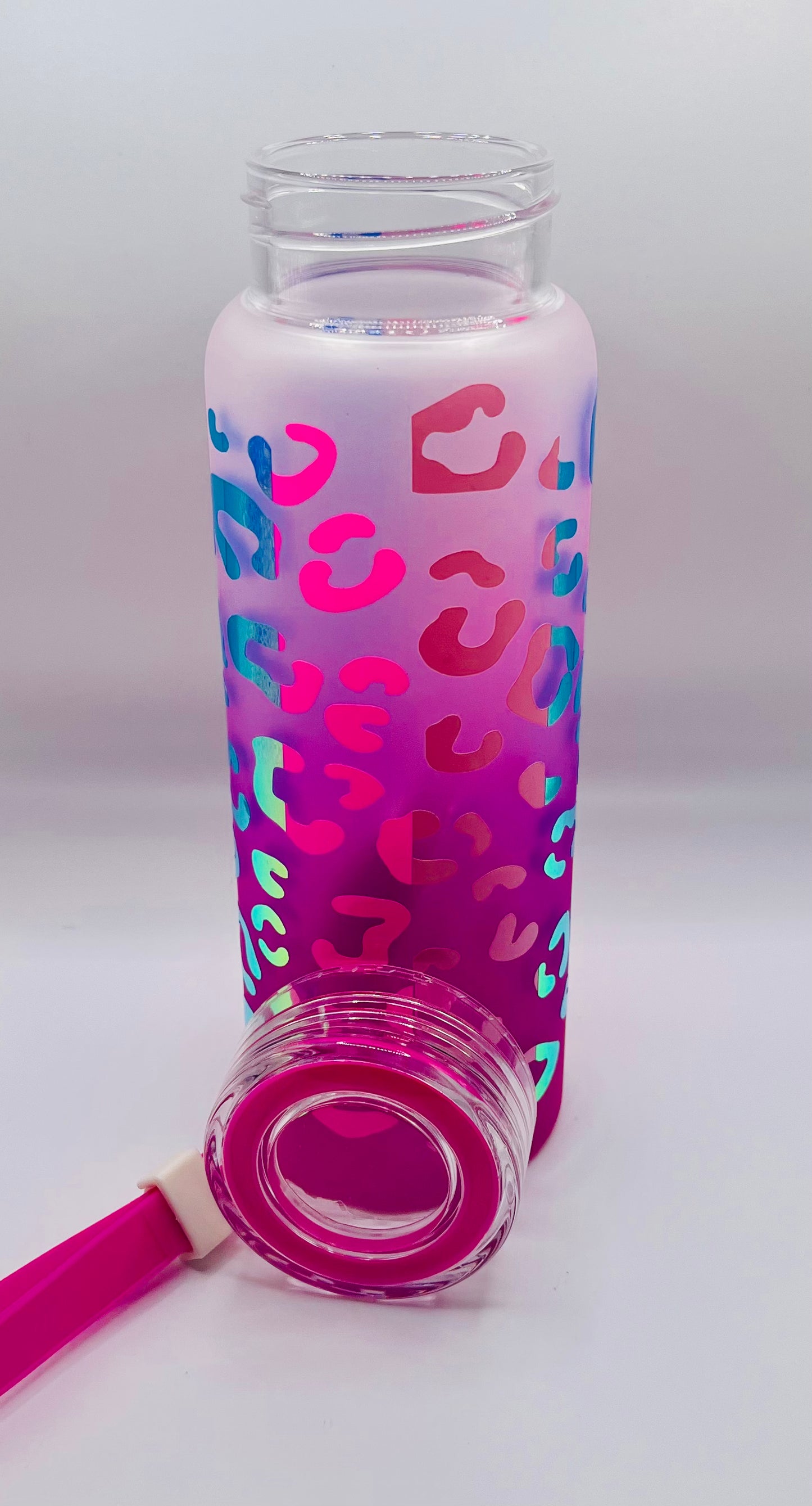 189-Glass water bottle