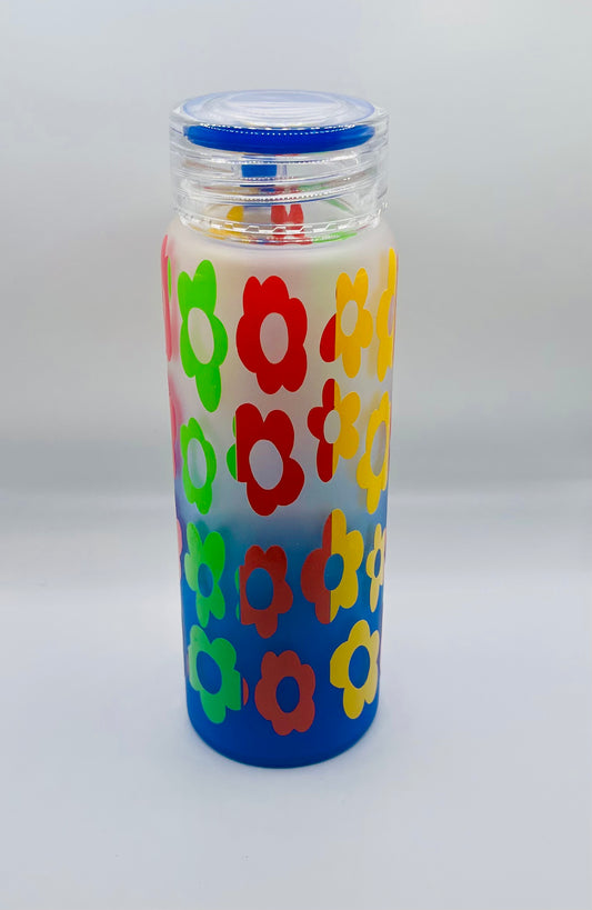 188-Glass water bottle