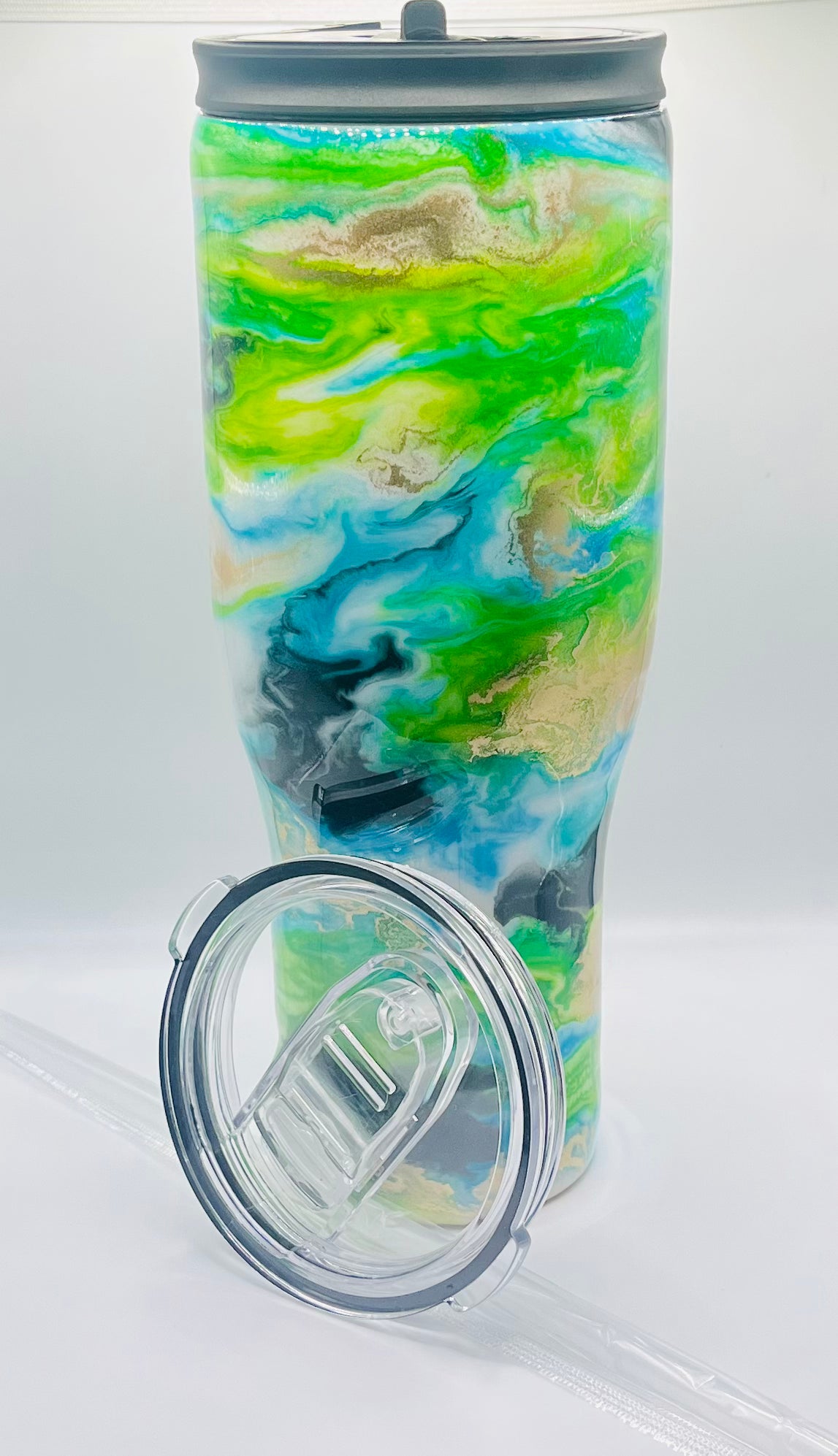 160-40 oz Alcohol Ink Tumbler