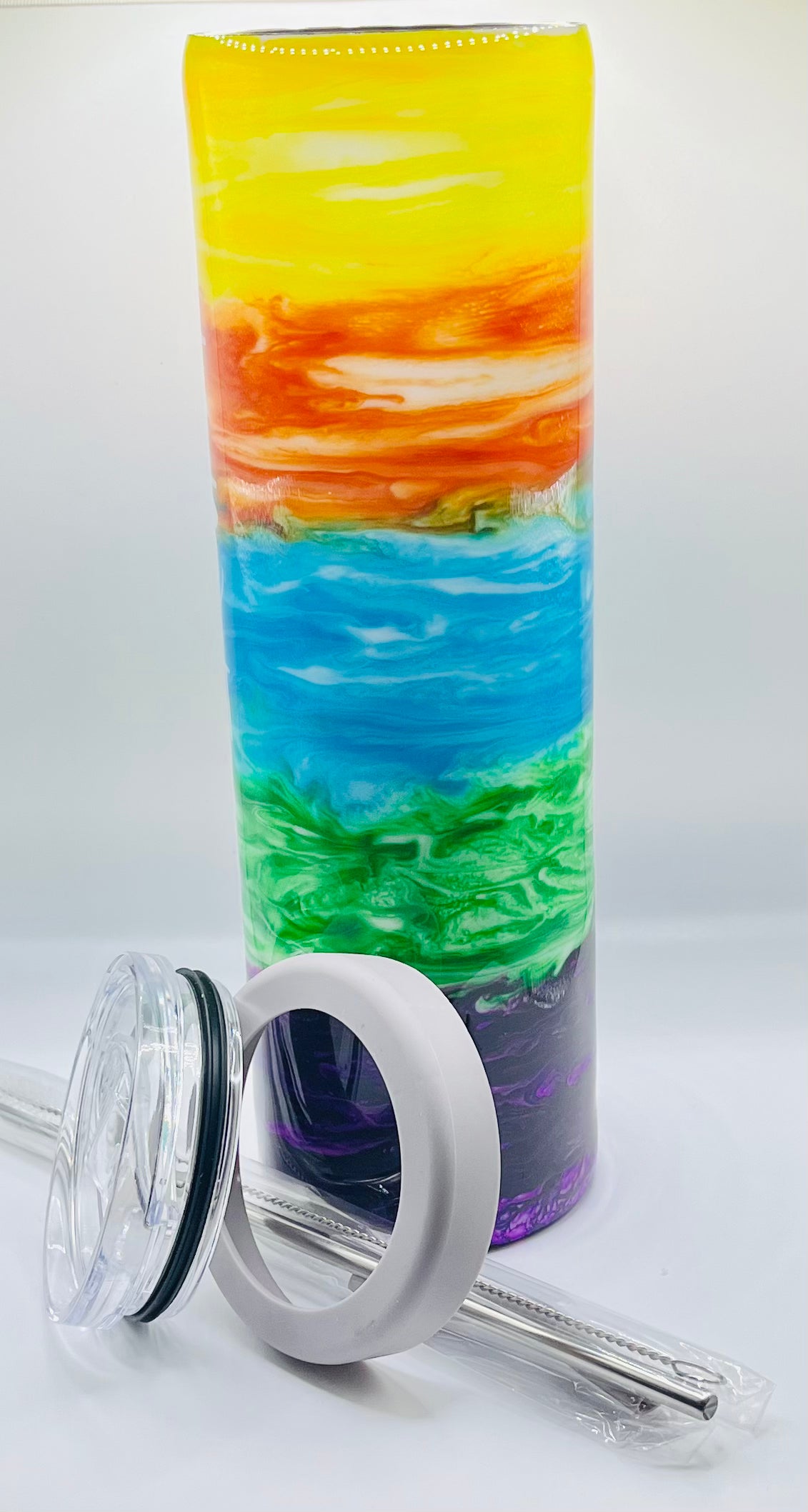 088-35oz Alcohol Ink Tumbler