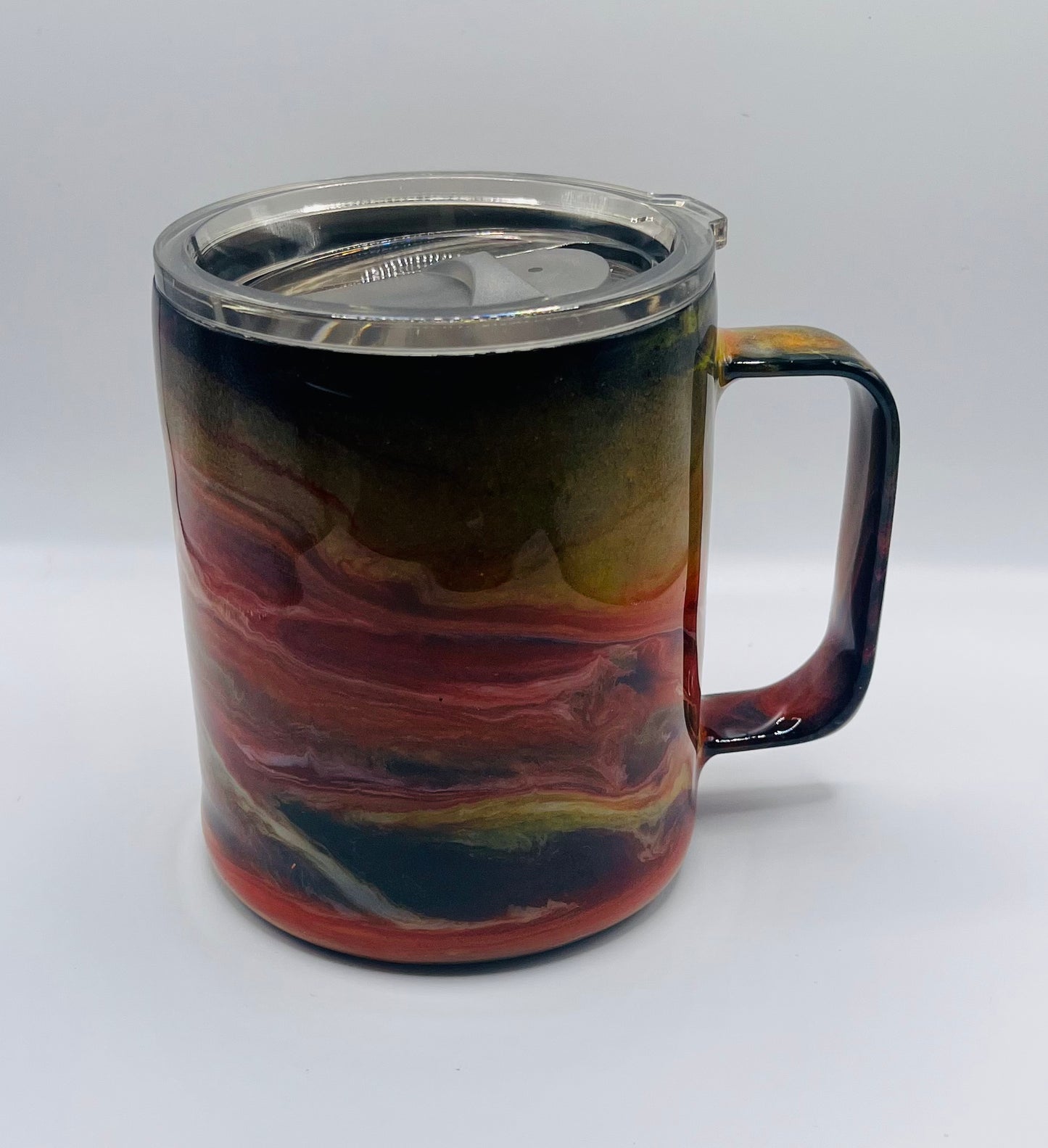 063-10oz Alcohol Ink Coffee Cup