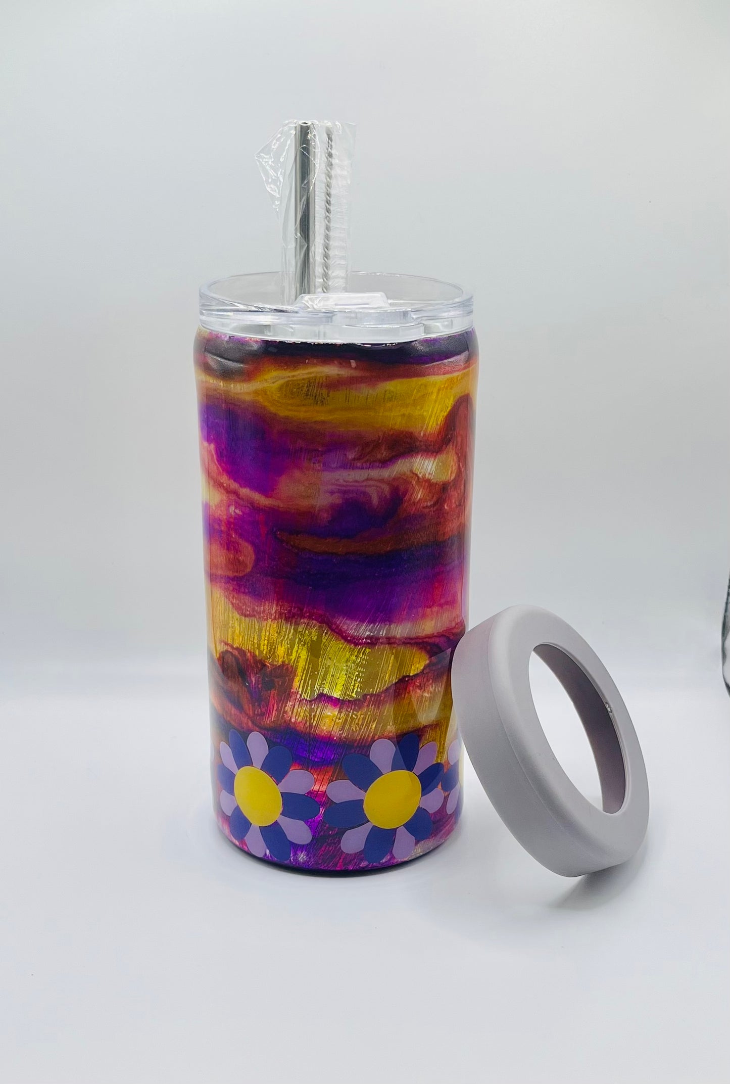 058-15oz Alcohol Ink Tumbler