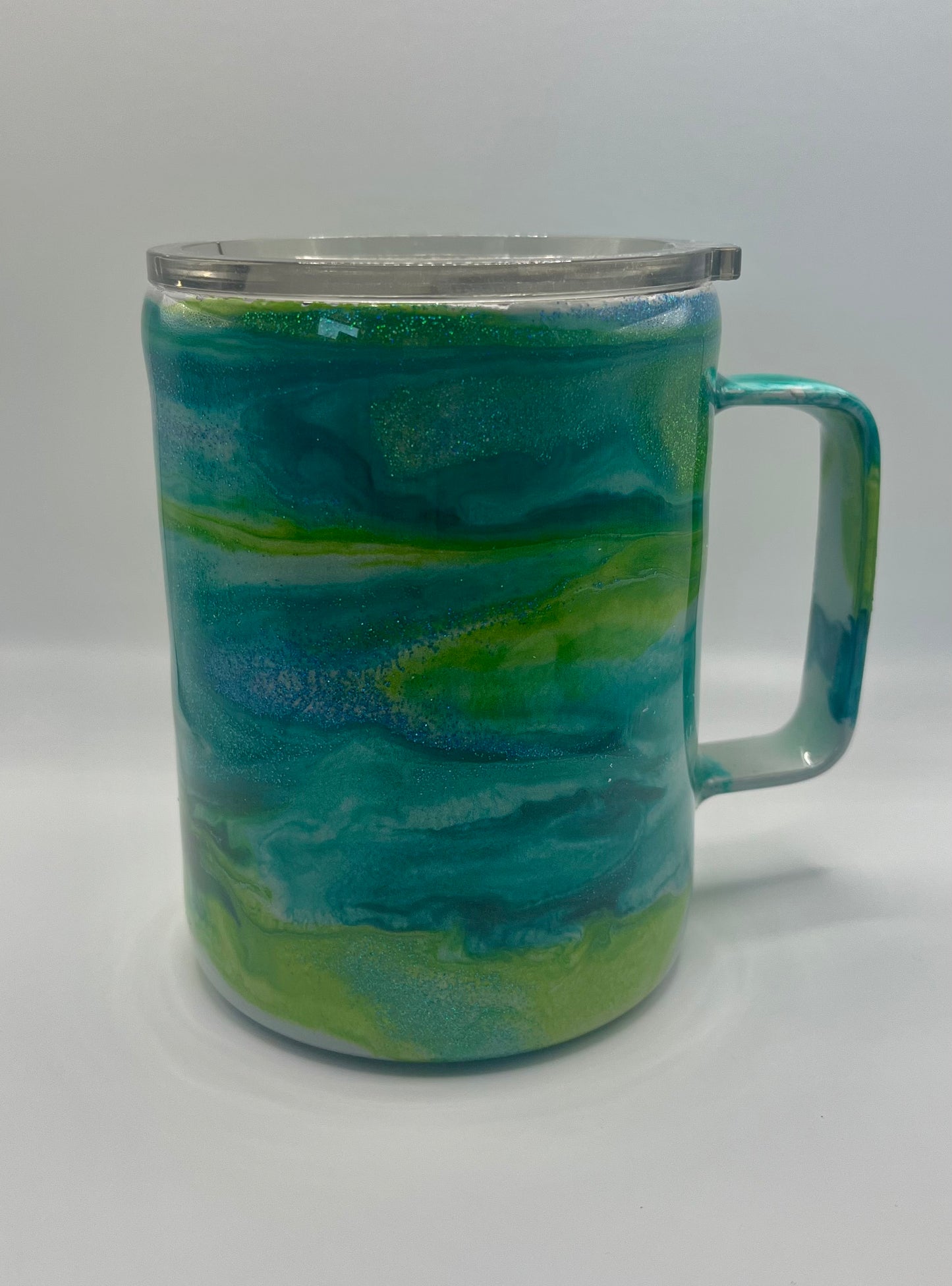 051-10oz Alcohol Ink Coffee Cup